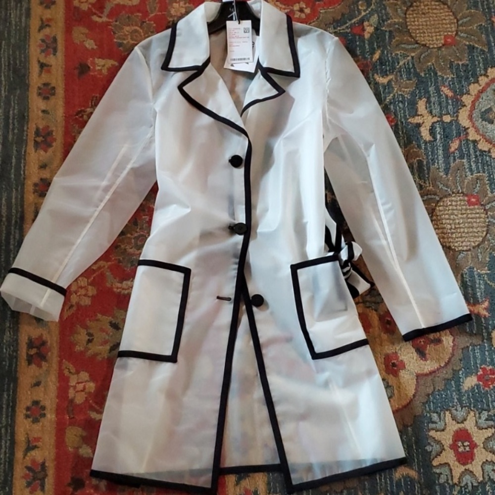 W by Worth clear raincoat